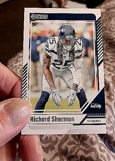 2024 Donruss #149 Richard Sherman Seattle Seahawks — front