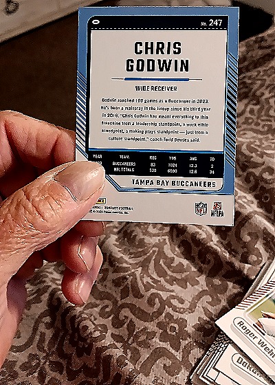 2024 Donruss #247 Chris Godwin — back