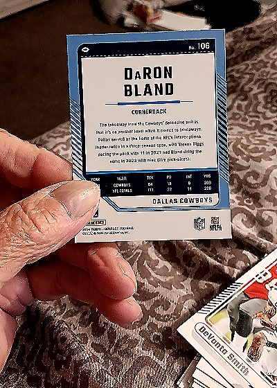 2024 Donruss #106 DaRon Bland — back