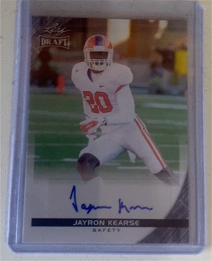 2016 Leaf Draft Autographs Jayron Kearse — front