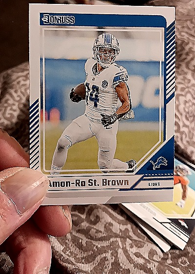 2024 Donruss #139 Amon-Ra St. Brown — front