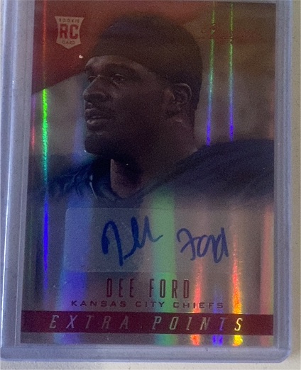 2014 Panini Prestige Extra Points #Dee Ford — front
