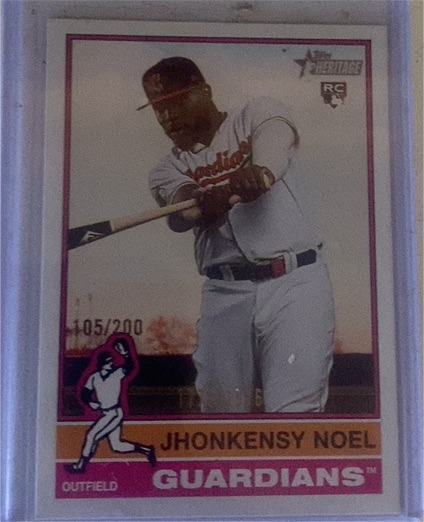 2025 Topps Heritage #79 Jhonkensy Noel — front