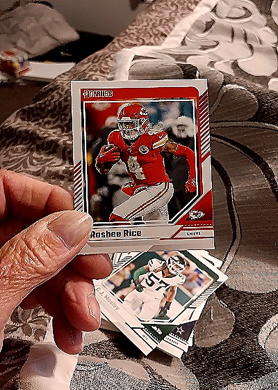 2024 Donruss #233 Rashee Rice Chiefs — front