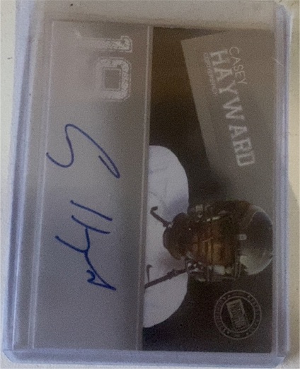 2012 Press Pass Autographs Silver #PPS-CH2 Casey Hayward — front