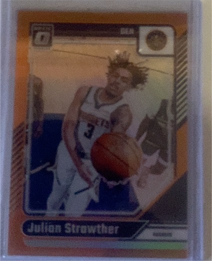 2024-25 Panini Donruss Optic #31 Julian Strawther — front