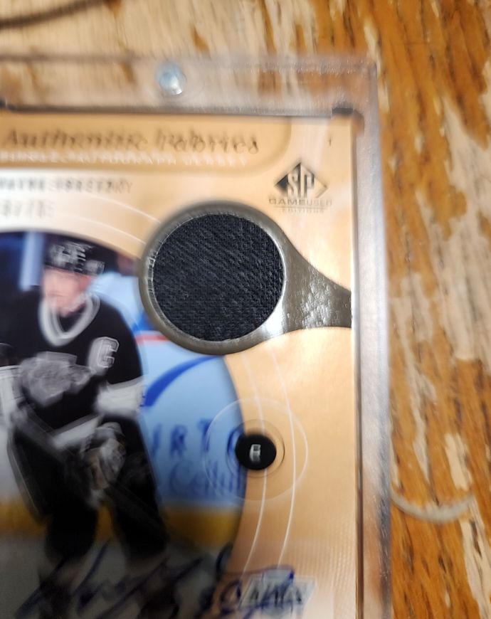 2005-06 SP Game Used Authentic Fabrics #AF-RB Rob Blake — front