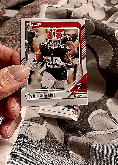 2024 Donruss #79 Tyler Allgeier — front