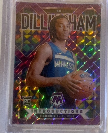 2024-25 Panini Mosaic #12 Rob Dillingham — front