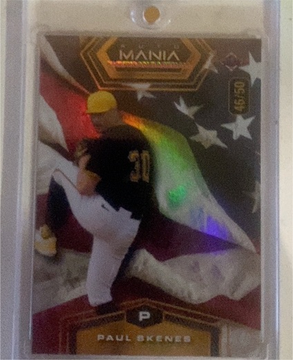 2024 Wild Card Auto Mania #AMAH-PS3 Paul Skenes — front