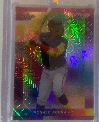 2020 Leaf Metal Ronald Acuna Jr. — front