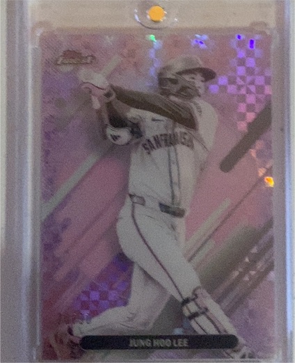2025 Topps Finest #228 Jung-Hoo Lee — front