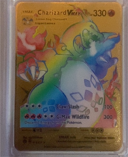 2020 Pokémon Champion's Path #074 Charizard VMAX — front