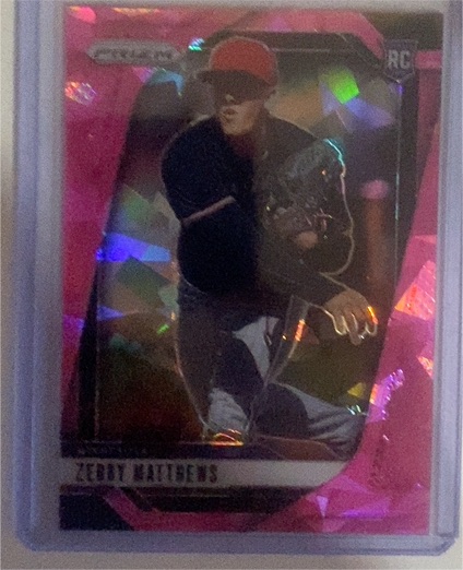 2025 Panini Prizm #167 Zebby Matthews — front