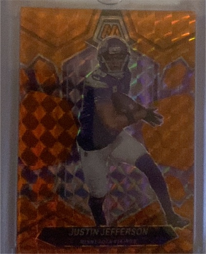 2024 Panini Mosaic #143 Justin Jefferson — front