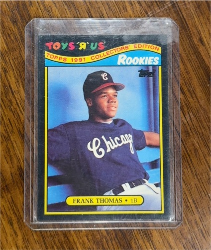 1991 Topps Toys R Us Rookies #27 Frank Thomas — front