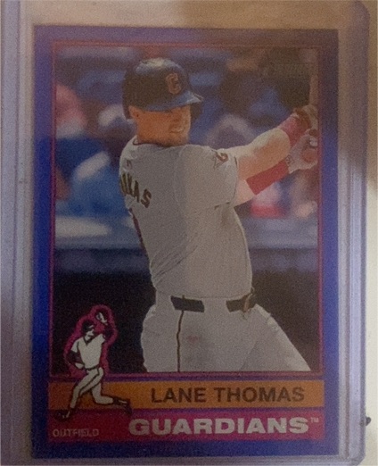 2025 Topps Heritage #261 Lane Thomas — front