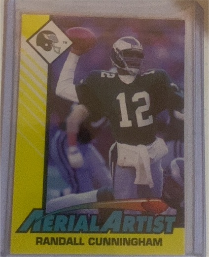 1993 Kenner Starting Lineup Aerial Artist Randall Cunningham — front