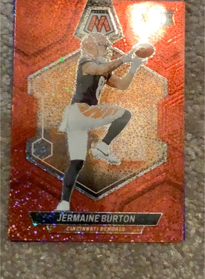 2024 Panini Mosaic #366 Jermaine Burton — front