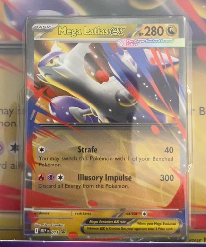 2014 Pokemon Mega Evolution #011 Mega Latias EX — front