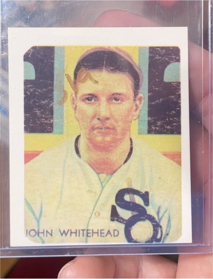 1935 Diamond Stars #51 John Whitehead — front