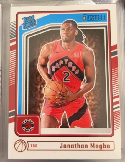 2024-25 Panini Donruss #209 Jonathan Mogbo — front