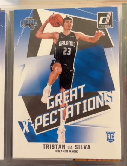 2024-25 Panini Donruss #16 Tristan da Silva Great X-Pectations — front