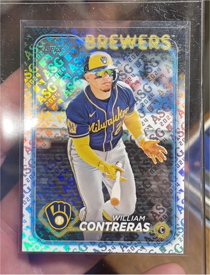 2024 Topps Chrome #24 William Contreras — front