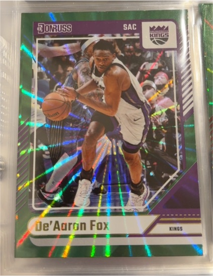 2024-25 Donruss #26 De'Aaron Fox — front