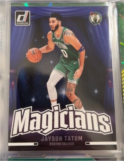 2024-25 Donruss #4 Jayson Tatum Magicians — front