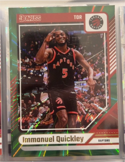 2024-25 Donruss #68 Immanuel Quickley — front