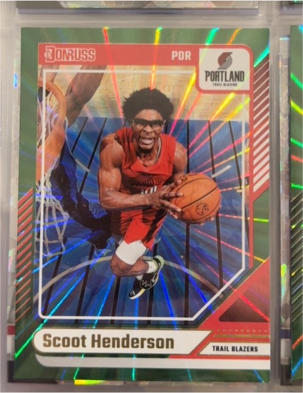 2024-25 Donruss #143 Scoot Henderson — front