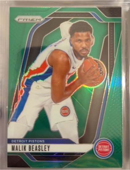 2024-25 Panini Prizm #211 Malik Beasley — front