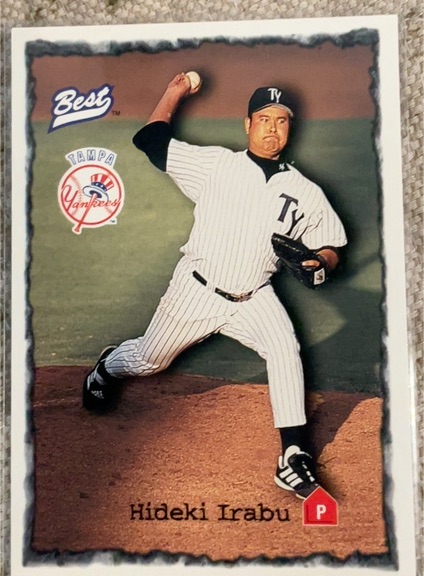 1997 Best #16 Hideki Irabu — front