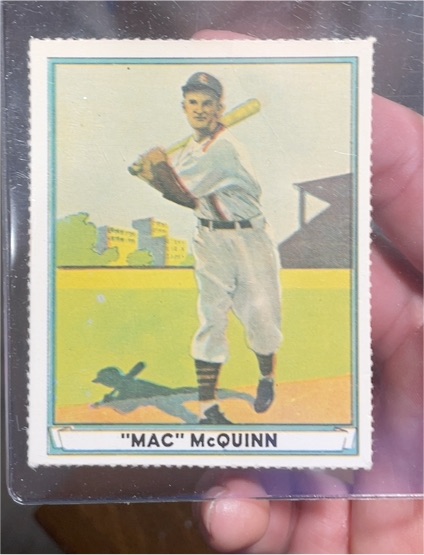 1941 Play Ball #23 Mac McQuinn — front