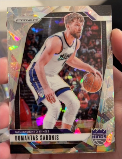 2024-25 Panini Prizm #86 Domantas Sabonis — front