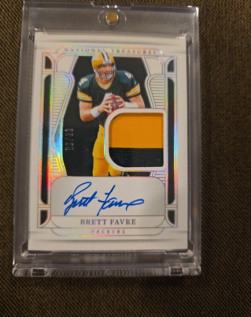 2024 Panini National Treasures #MT-BF Brett Favre — front