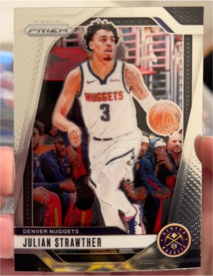 2024-25 Panini Prizm #92 Julian Strawther — front