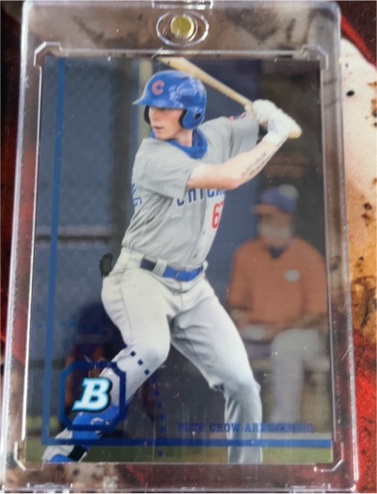 2022 Bowman Heritage #BHP-83 Pete Crow-Armstrong — front