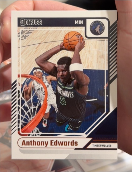 2024-25 Donruss #165 Anthony Edwards — front