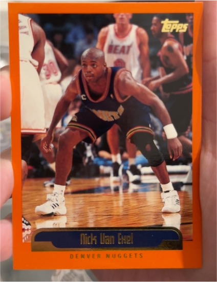 1999-00 Topps #46 Nick Van Exel — front