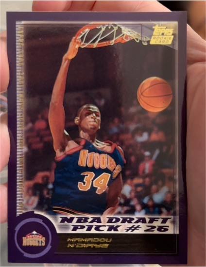 2000-01 Topps #147 Mamadou N'Diaye — front