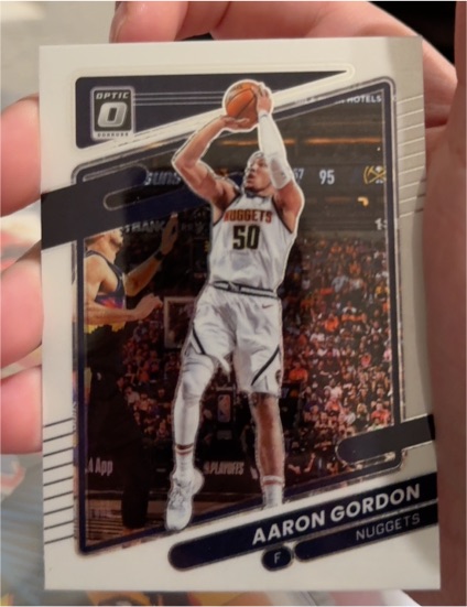 2021-22 Donruss Optic #140 Aaron Gordon — front