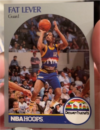 1990-91 Hoops #97 Fat Lever — front