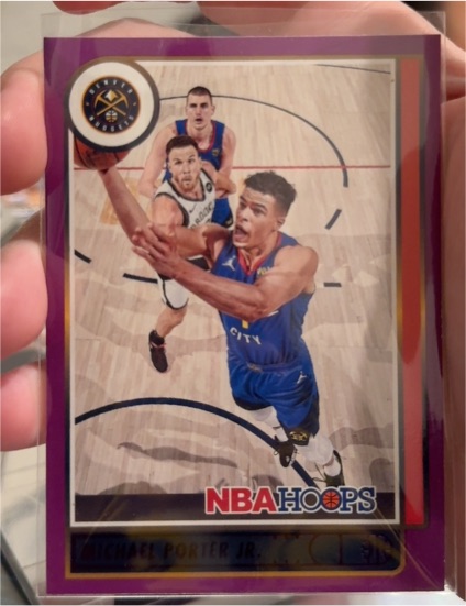 2021-22 Panini NBA Hoops #21 Michael Porter Jr. — front