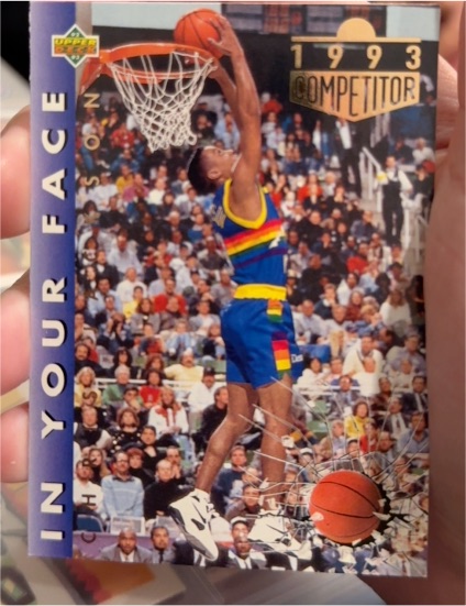 1992-93 Upper Deck #449 Chris Jackson — front