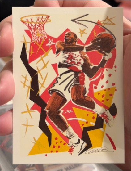 1990-91 Hoops #376 Clyde Drexler — front