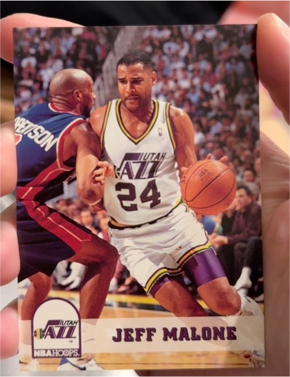 1993-94 Hoops #217 Jeff Malone — front