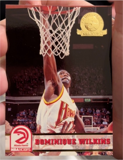 1993-94 Hoops #7 Dominique Wilkins — front