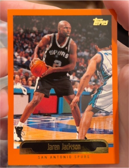 1999-00 Topps #79 Jaren Jackson — front